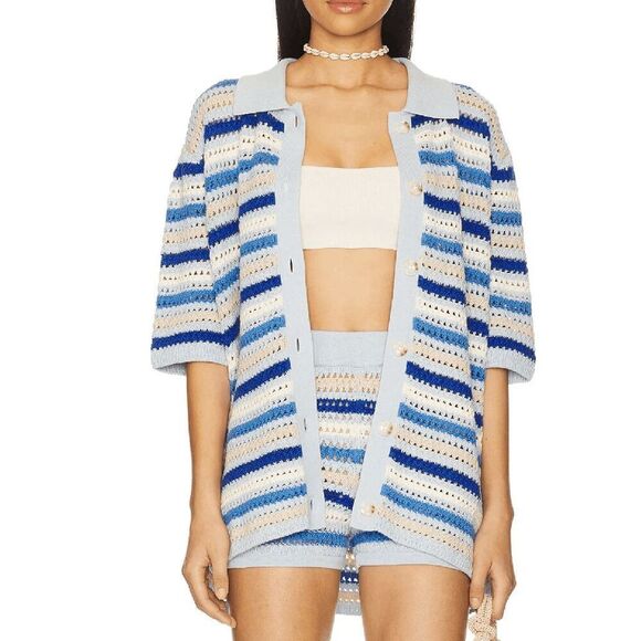 Lovers and Friends Lucia Cardigan & Short Set - Picture 1 of 16
